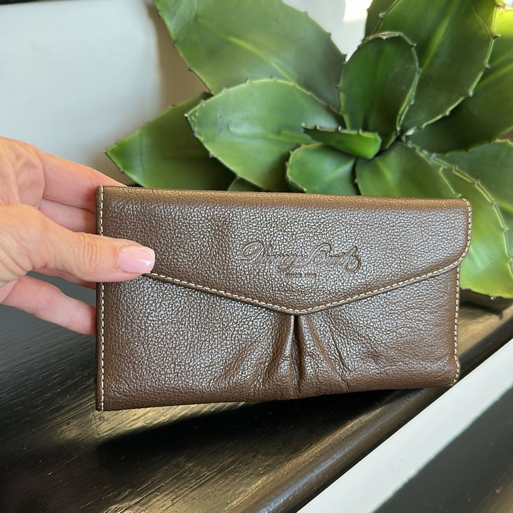 Dooney & Bourke Brown Leather Wallet